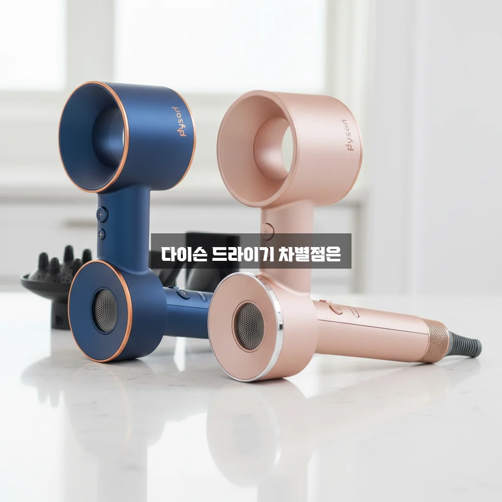 헤어 드라이기 다이슨 비교 관련 이미지 3