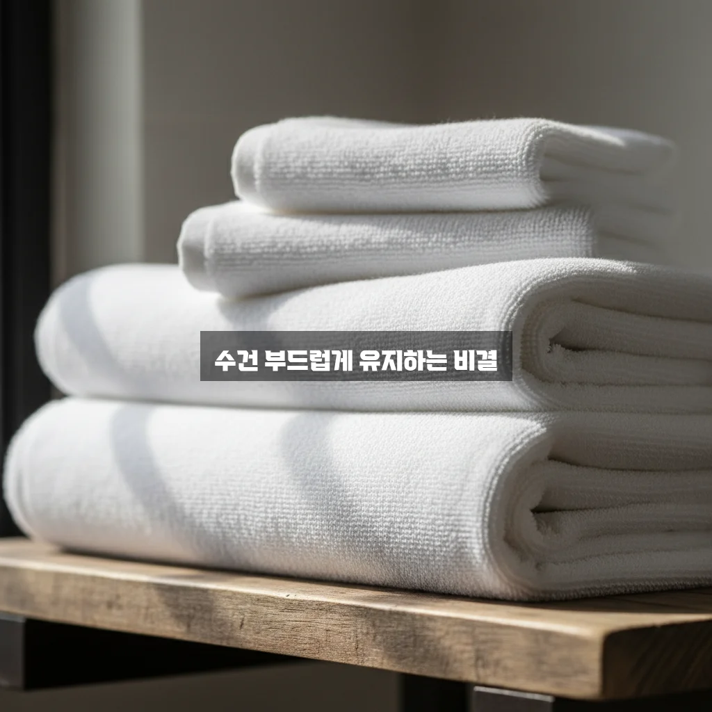 호텔 수건 세탁법 (섬유유연제 X) 관련 이미지 2