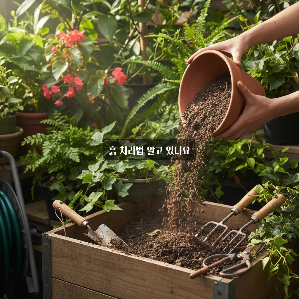 화분 흙 버리는 법 관련 이미지 3