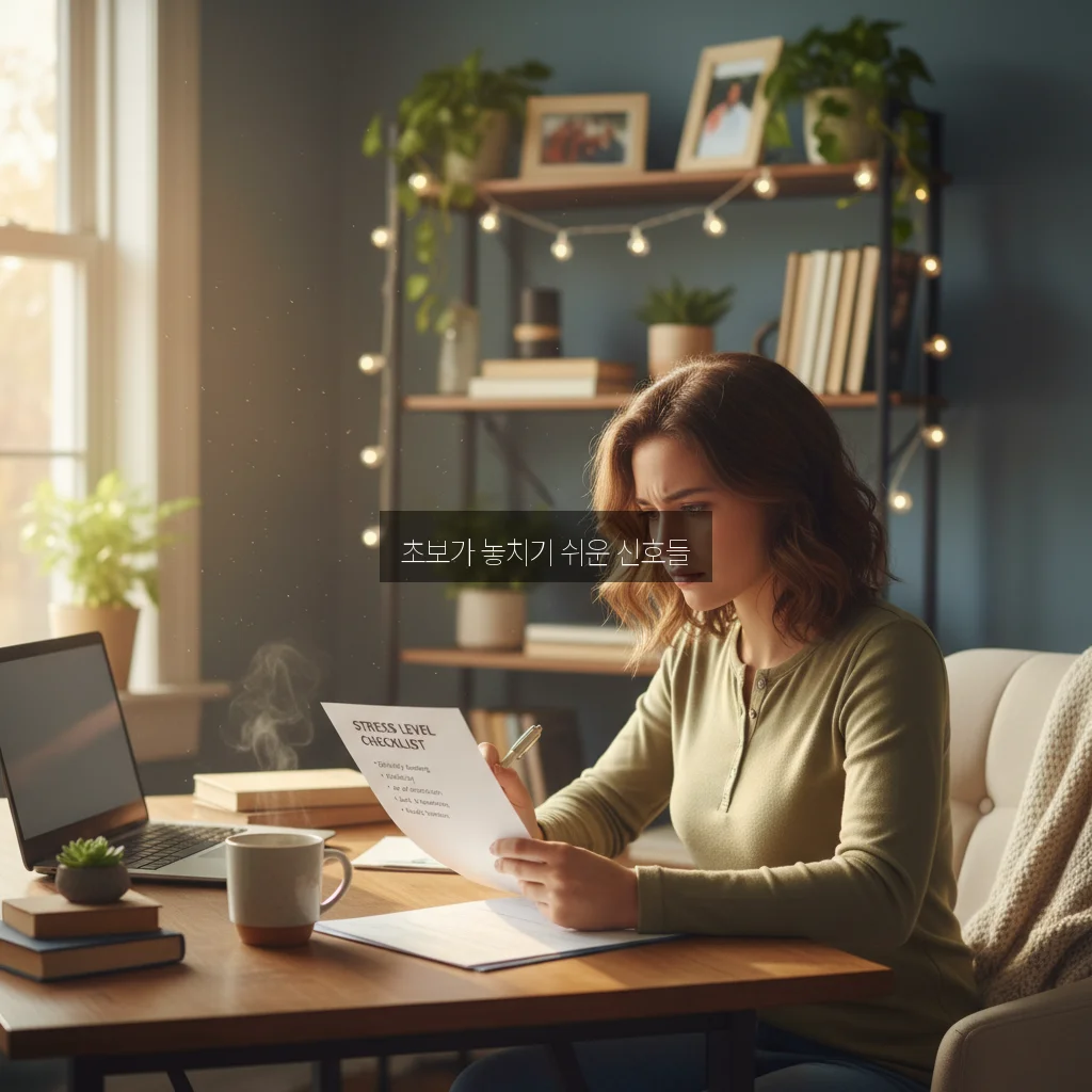3개월 차 초보를 위한 스트레스 체크리스트 완벽 정리 관련 이미지 3