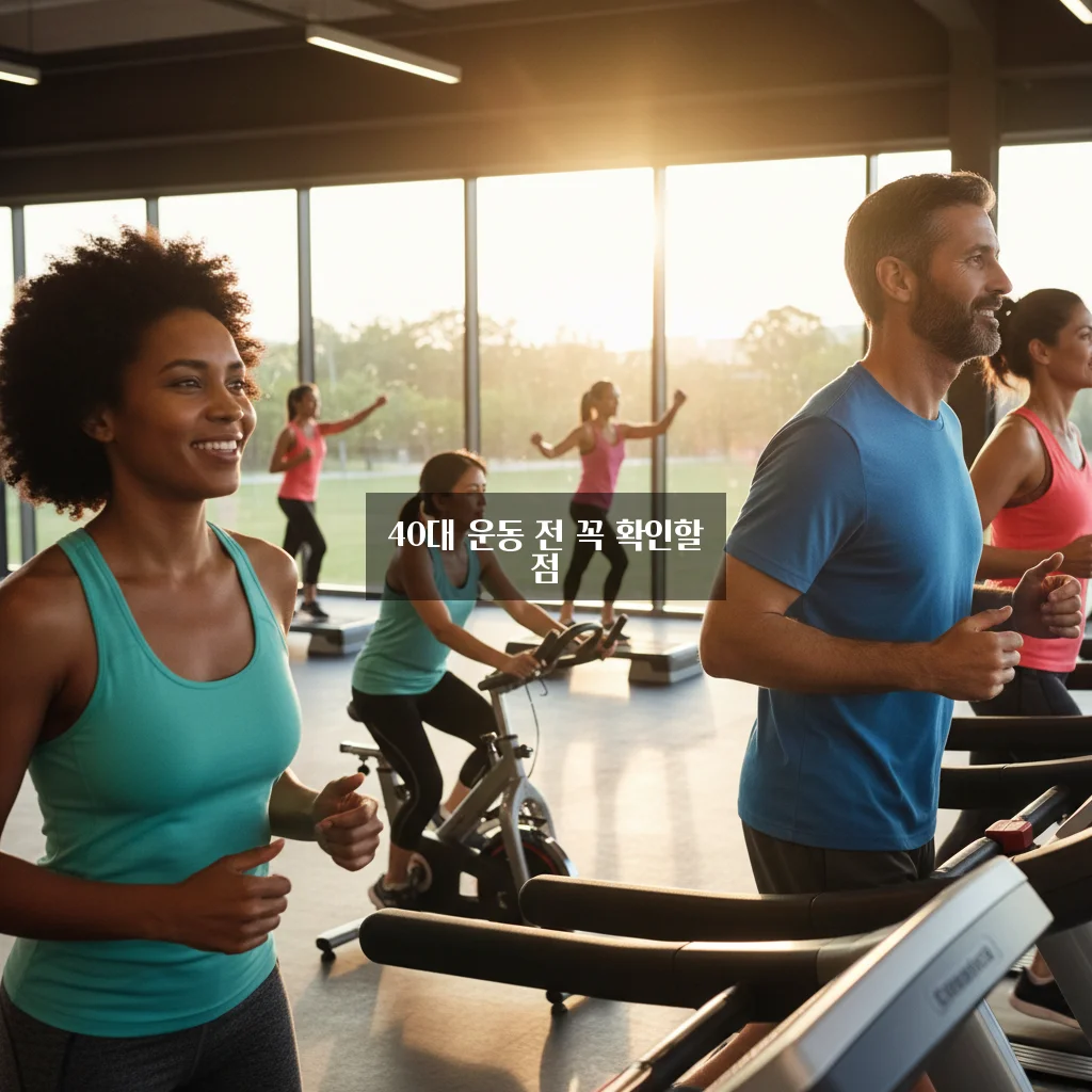 40대를 위한 3개월 유산소 운동 주의사항 완벽 정리 관련 이미지 1