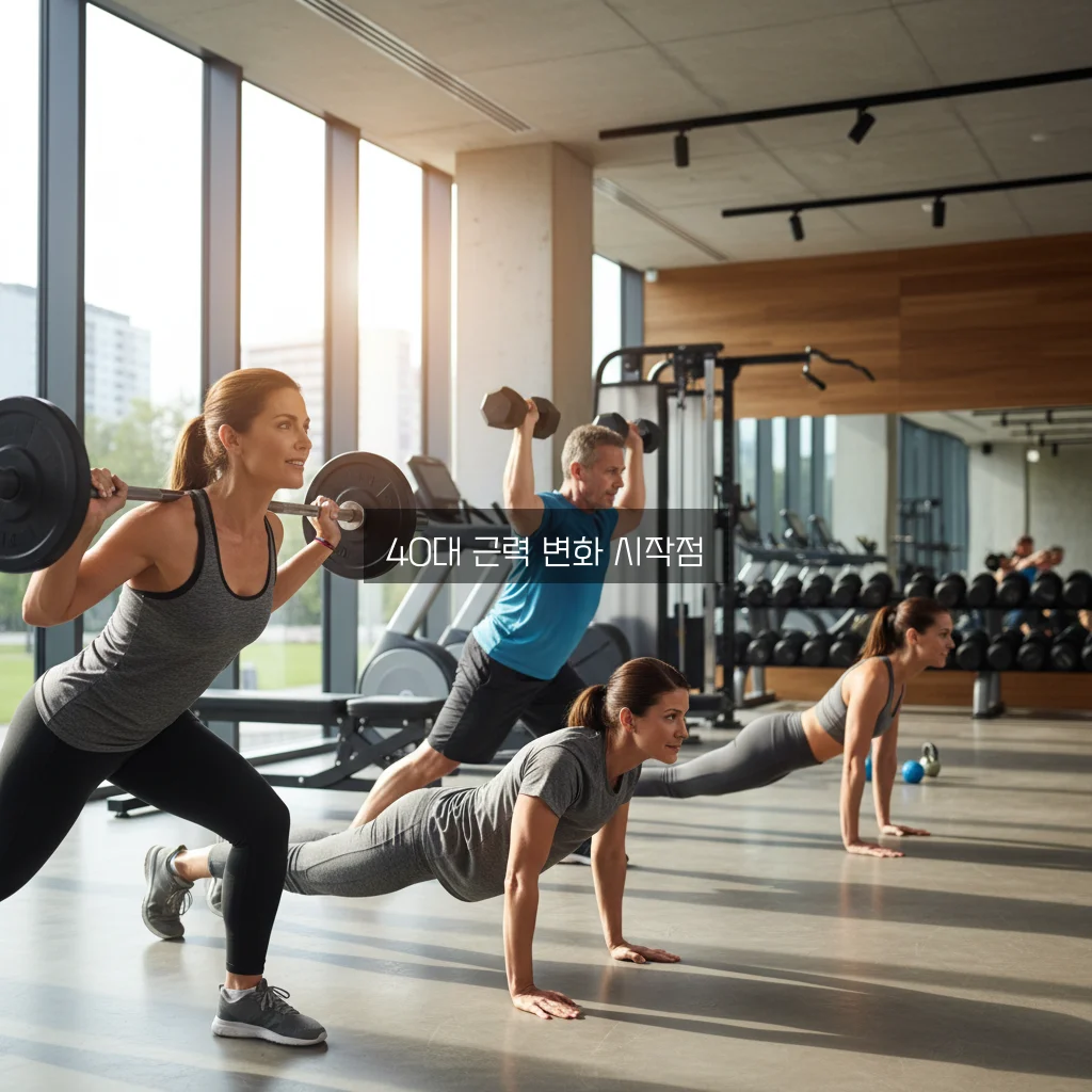 40대를 위한 근력운동 2주 집중 가이드 알아보기 관련 이미지 2