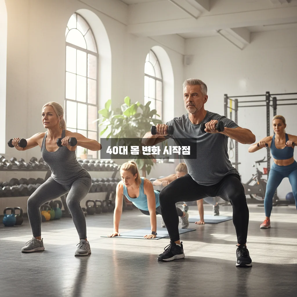 40대를 위한 근력운동 2주 집중 가이드 알아보기 관련 이미지 3