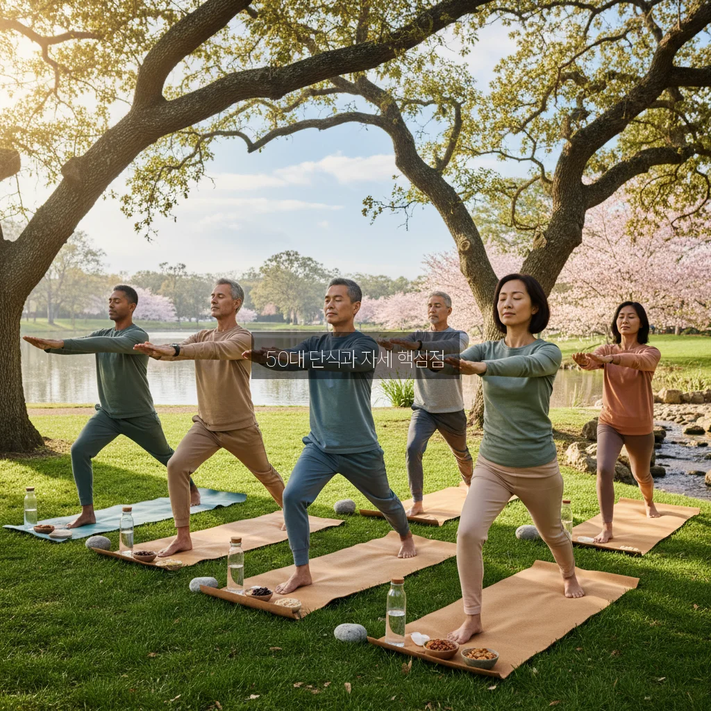 50대를 위한 간헐적 단식 주의사항과 자세 교정 가이드 알아보기 관련 이미지 2