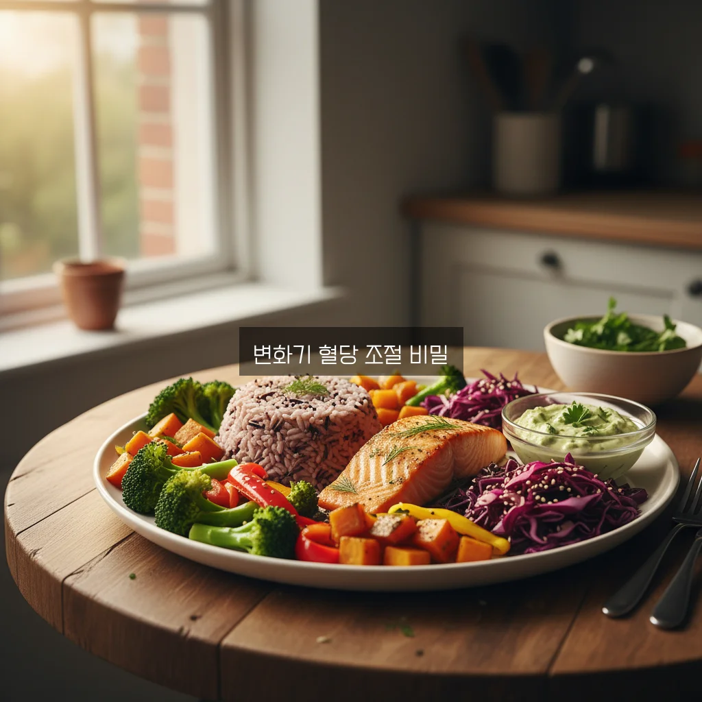 갱년기 혈당 관리 식단 완벽 가이드 관련 이미지 1