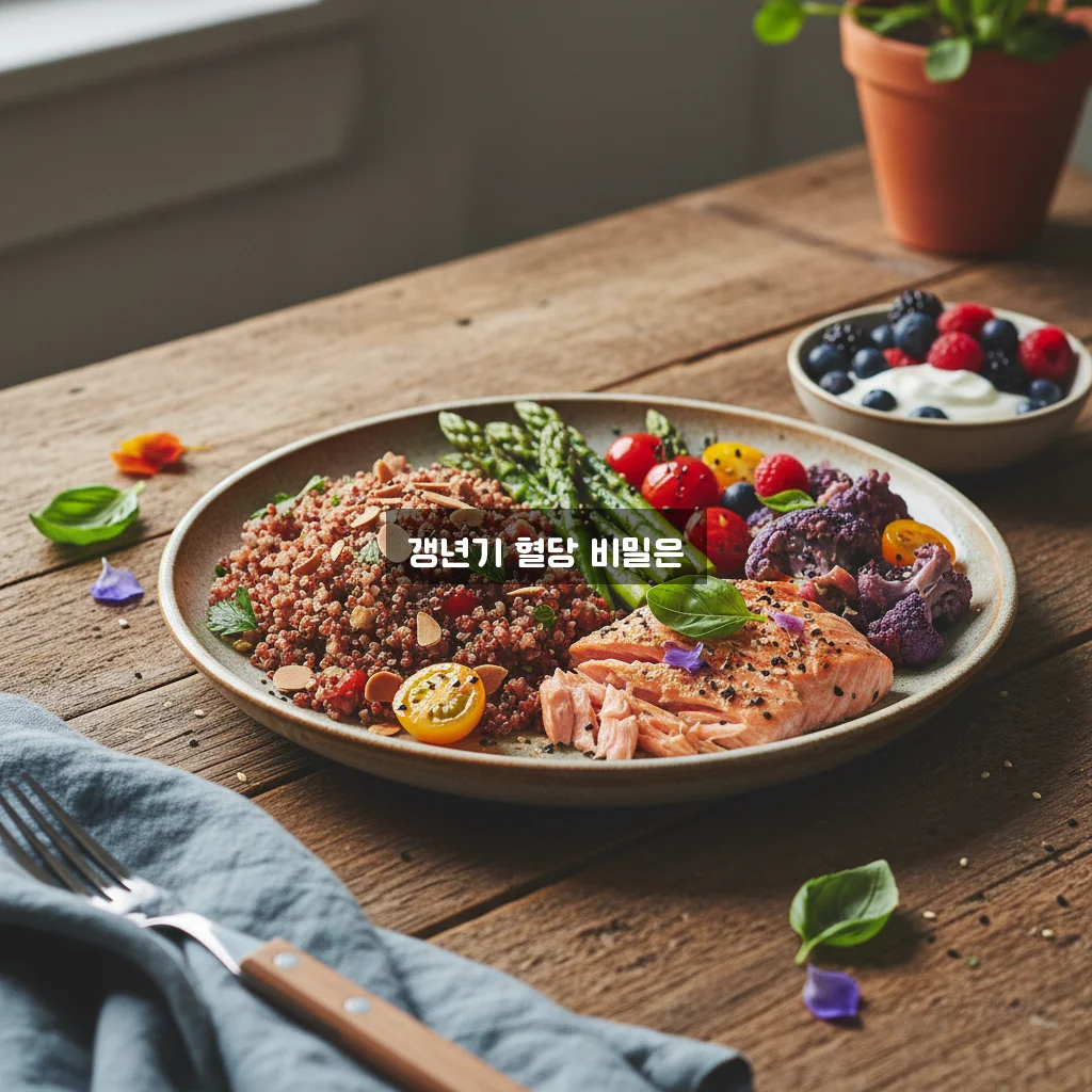 갱년기 혈당 관리 식단 완벽 가이드 관련 이미지 2