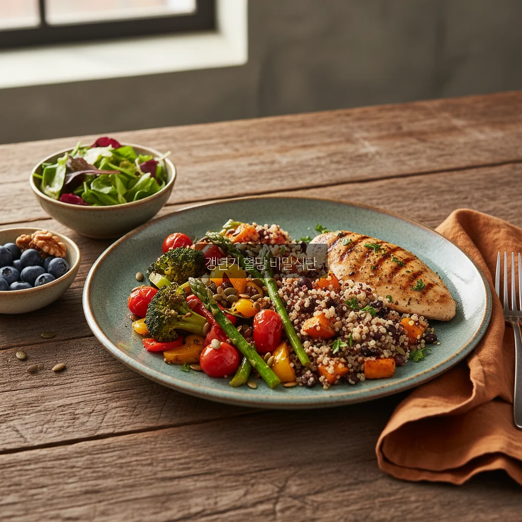 갱년기 혈당 관리 식단 완벽 가이드 관련 이미지 3