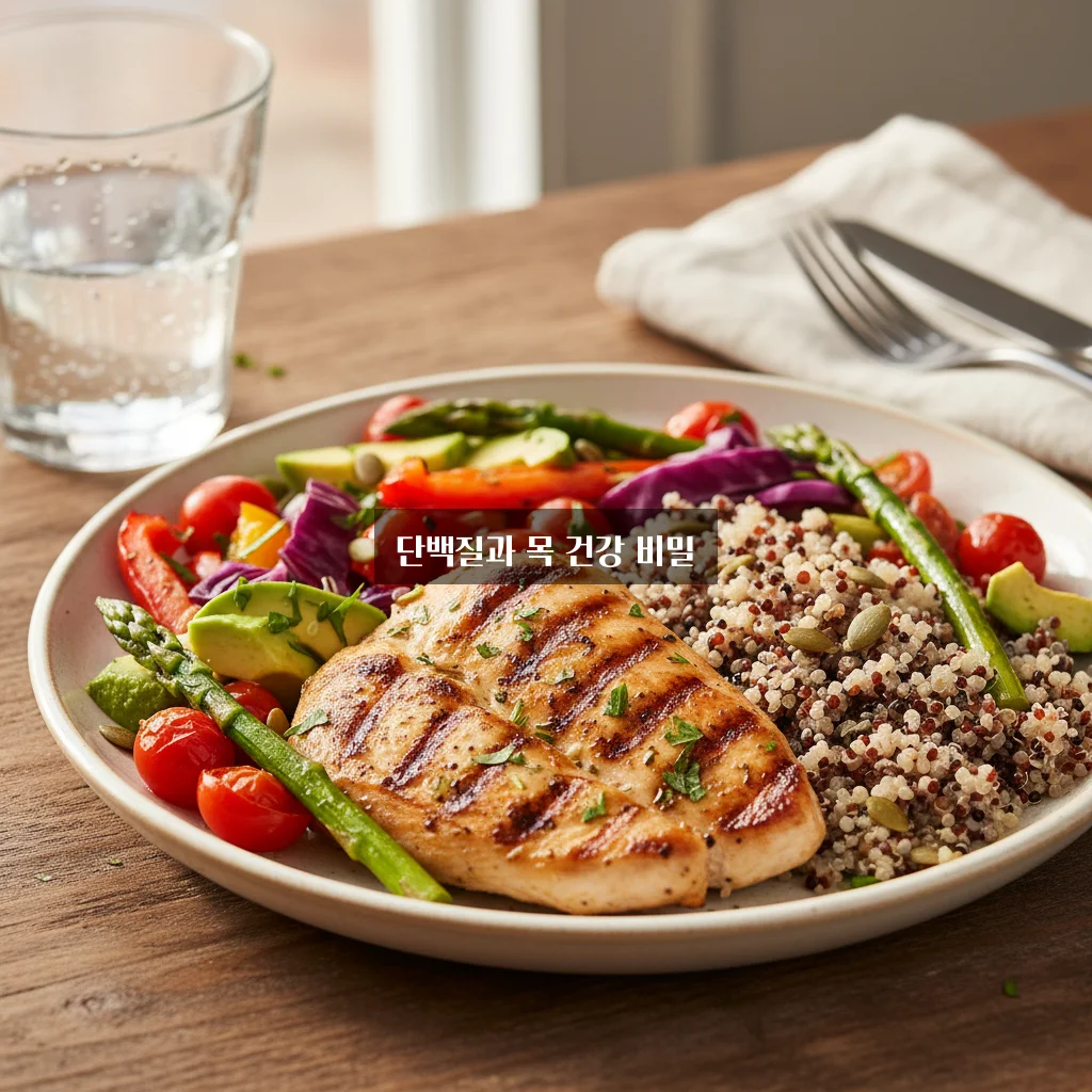 거북목 예방을 위한 단백질량 식단 초보 가이드 알아보기 관련 이미지 1