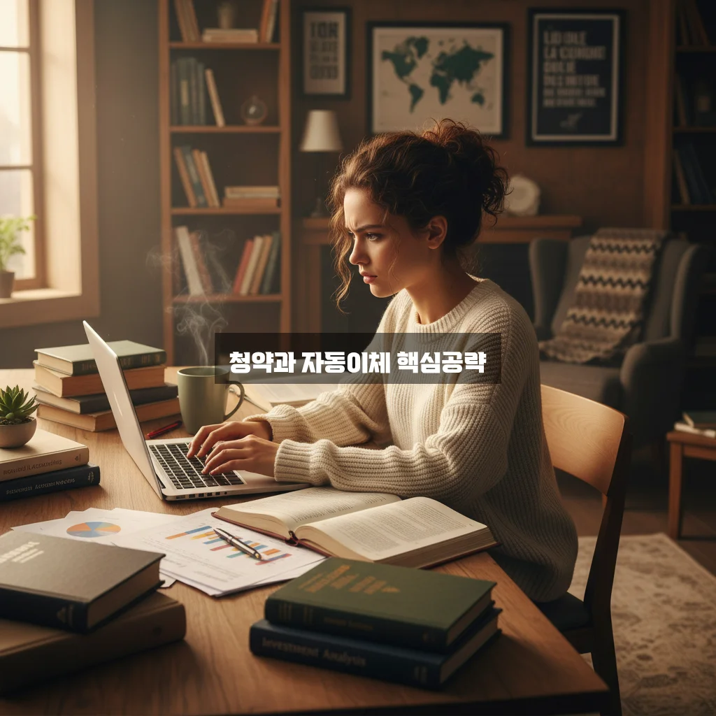 대학생을 위한 청약 계산과 자동이체 완벽 가이드 알아보기 관련 이미지 3