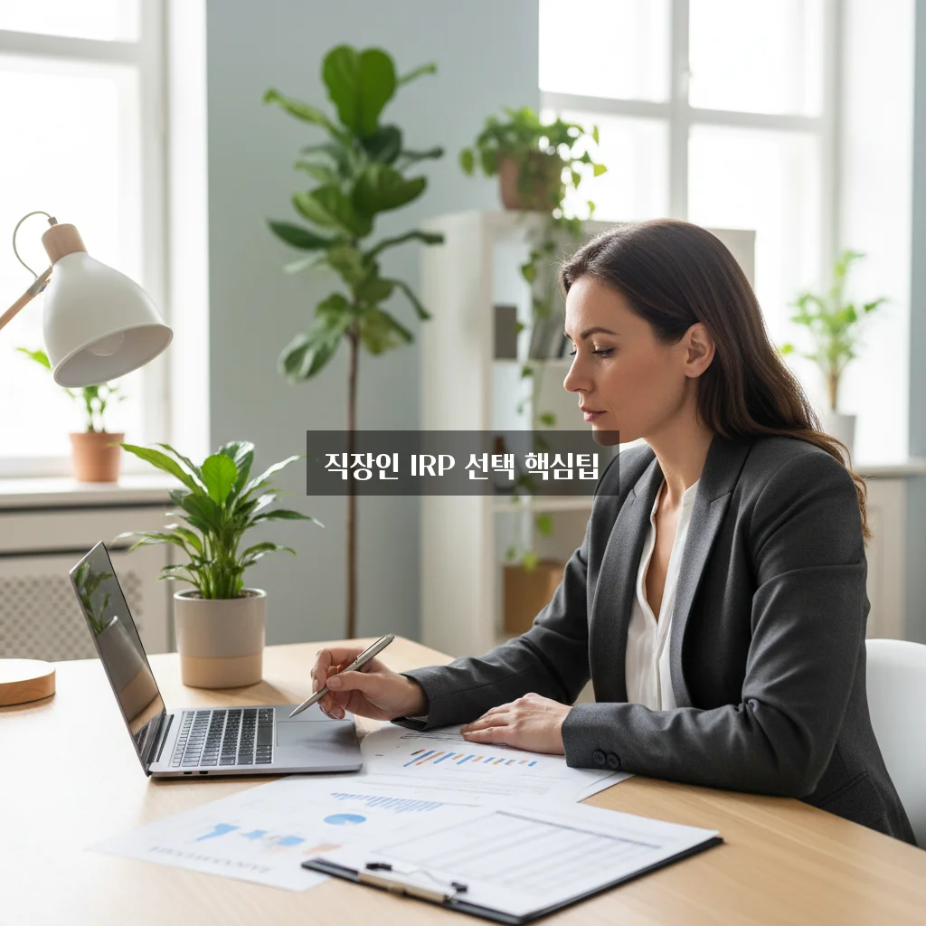 직장인을 위한 IRP 추천 완벽 가이드 알아보기 관련 이미지 3