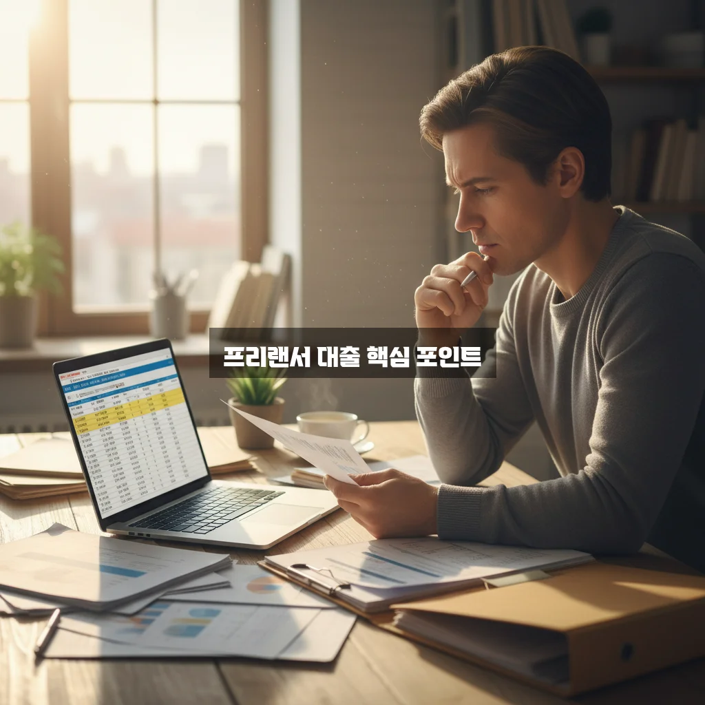 프리랜서 대출 절차와 장기 상환 방법 완벽 정리 관련 이미지 3