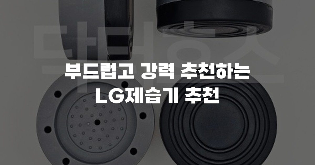 부드럽고 강력 추천하는 LG제습기 추천