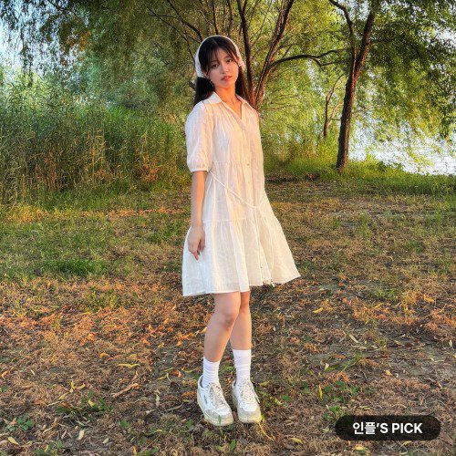 [제로스트릿][2TYPE] 소프트 셔츠 원피스 SOFT SHIRT ONE-PIECE