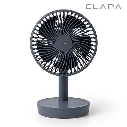 클래파 탁상용 선풍기 무선 자동회전 캠핑 사무실 미니 소형 선풍기