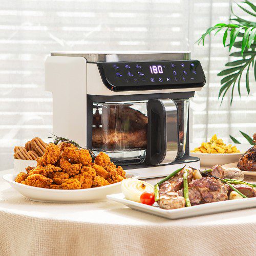 [봄맞이득템가]재원전자 간편세척 유리에어프라이어 3.9L