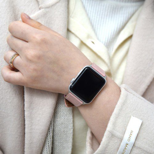 아이조이기프트 네츄럴 오플 가죽 스트랩 애플워치 시계줄