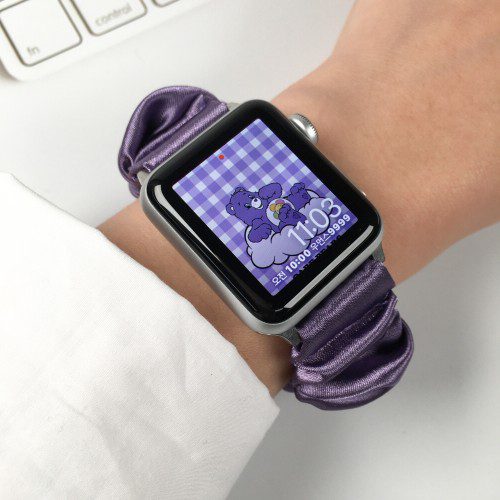 우먼스9999 애플워치 11 스트랩 스크런치 10 9 8 7 6 SE2 SE3 호환 밴드 시계줄