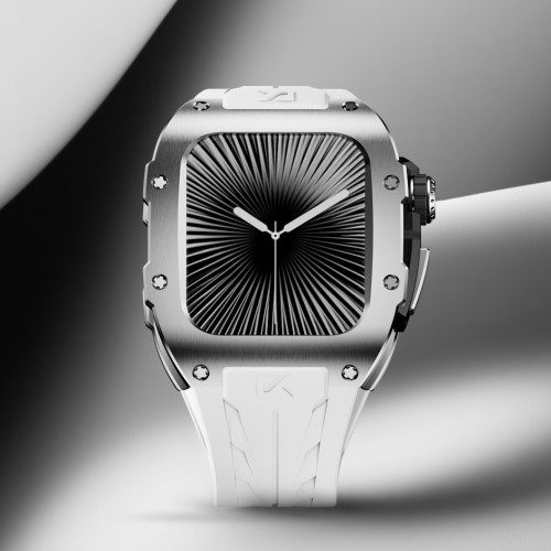 카본코리아 애플워치11 티타늄 카본케이스 실리콘 일체형스트랩 애차드밀 46mm 10