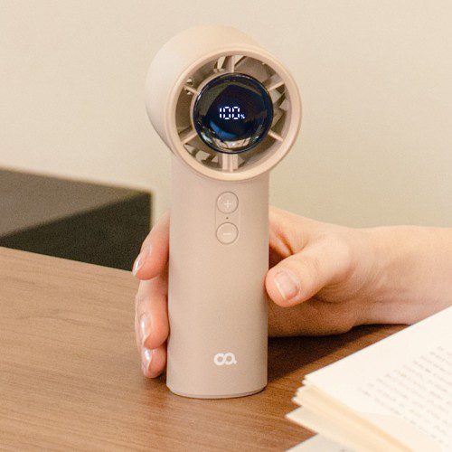 오아 윈드볼트 휴대용 무선 LED 미니 핸드 선풍기 초강력 여름 핸디 손풍기