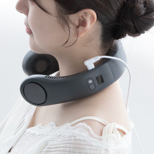 디센느 리뉴얼 아이스 급속 냉각 넥밴드 휴대용 선풍기