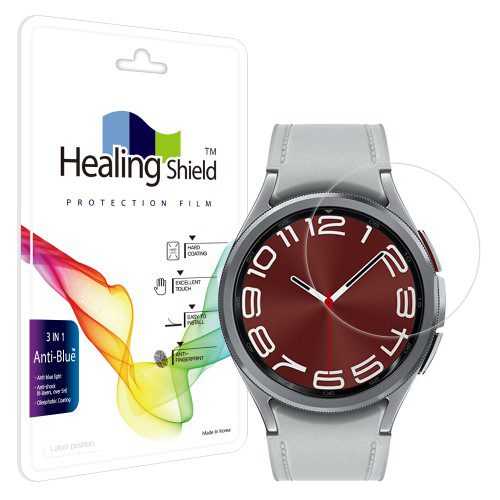 갤럭시 워치 블루라이트차단 액정보호필름 2매 갤럭시워치6 클래식, 43mm
