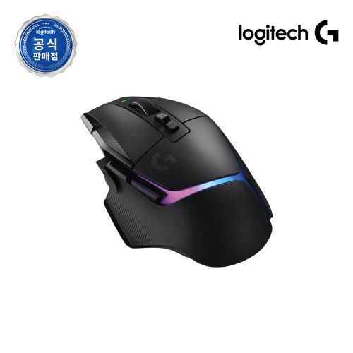 로지텍코리아 공식 G502 X PLUS 무선 게이밍 마우스 블랙