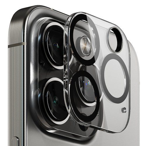 빅쏘 2.5CX 카메라 보호 필름 강화유리 아이폰15 프로, 1매입