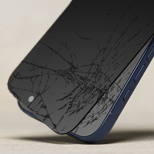 빅쏘 2.5CX 사생활 보호필름 강화유리 아이폰15, 2매입