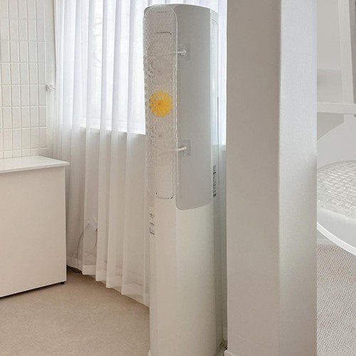 아이홈즈 투명 스탠드 에어컨 무풍 팬 바람막이 가드