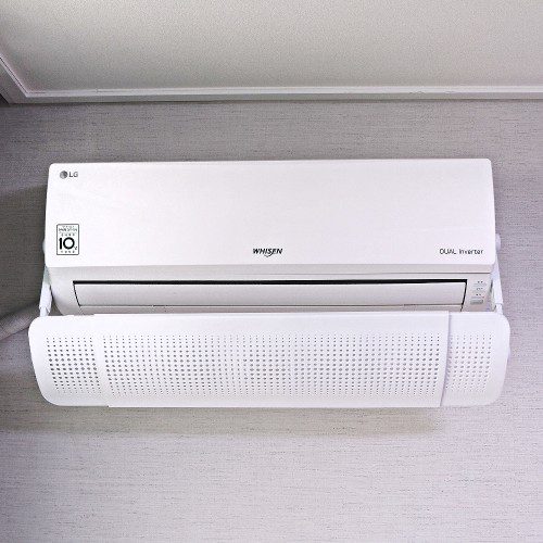 윈드비 벽걸이 에어컨 바람막이 무풍 무타공 가림막 바람 날개 가드 삼성 LG 휘센 사무실