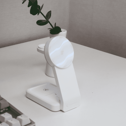 맥세이프충전기 qi2 갤럭시 워치 3in1 무선 충전기 거치대 아이폰 애플워치 고속