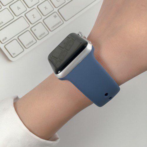 우먼스9999 애플워치 11 스트랩 실리콘 젤리 밴드 10 9 8 7 6 SE2 SE3 호환 시계줄