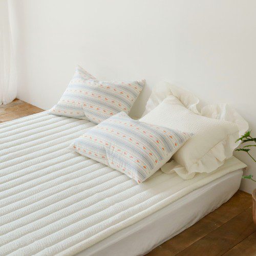 까멜리아 도비코튼 여름이불 에어워싱 시어서커 순면 시원한 차렵이불 SS