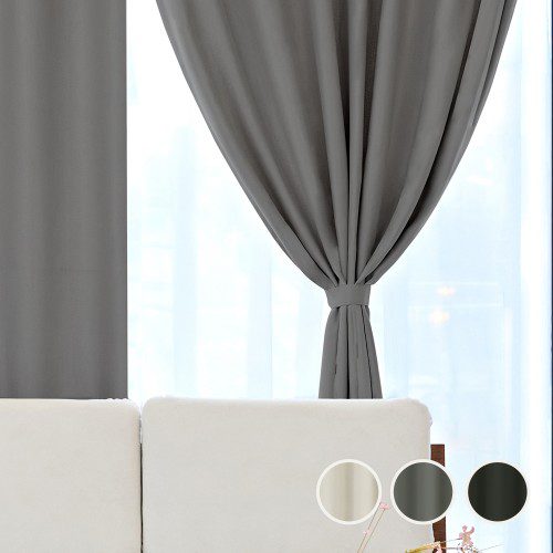 까사마루 거실암막커튼 인테리어 안방 커텐 100%암막커튼 벨크로형 4size