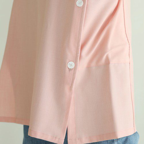 [미소쌤] 스마일 앞치마 보육교사 어린이집 원피스 빅사이즈 카페 미용