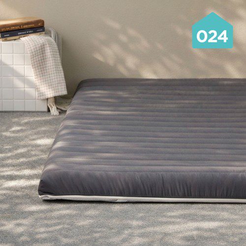 024홈 국민토퍼 매트리스 푹신한 접이식 손님용 바닥 침대 토퍼 5cm 멀티싱글