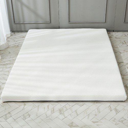 엄마품 푹신한 접이식 토퍼 거실토퍼 바닥 침대 기절 수면매트 SS