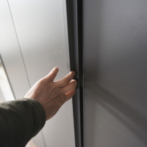 호비 슬림옷장 학생 낮은옷장 1인 이불장농 싱글 작은 원룸 수납 800mm, 거울정리장 화이트