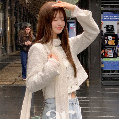 [자체제작] (MADE) 더블 트위드 자켓 jk3054