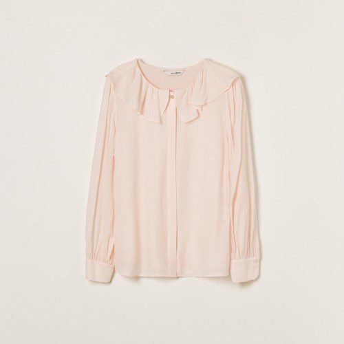 로엠 와이드 러플 블라우스 RMBLF12S11
