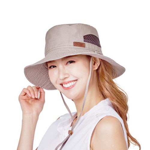 주니어모자 초등학생 챙넗은 벙거지 가벼운 면 캐쥬얼 등산모자 ( CL-520)