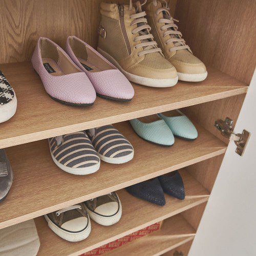 클릭 슬림 인테리어 틈새 키큰 아파트 현관 신발장 수납장 400 800