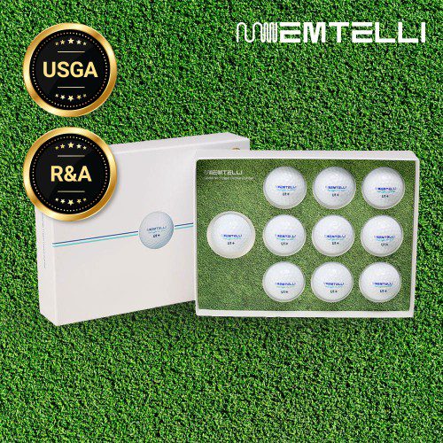 엠텔리 비거리 골프공 선물 3피스 우레탄 10개입