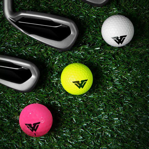 비거리 20m 보장 물에뜨는 센트라이트 고반발골프공 스크린 비거리골프공 선물 2개입, 그린 유광