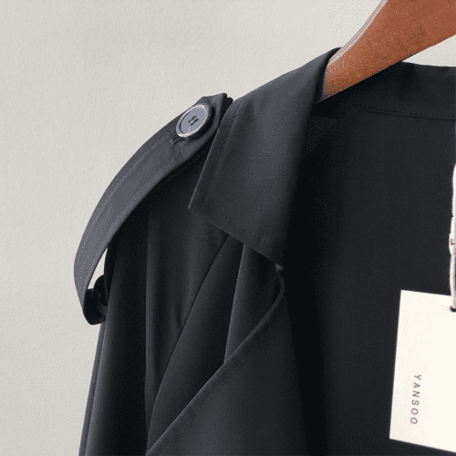 차르르코트 루즈핏 롱 트렌치코트 노단추 스트랩 코트 2color