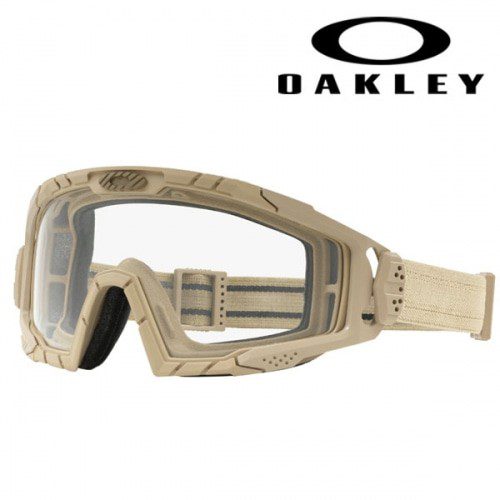 오클리 SI 발리스틱 고글 2.0(다크 본 프레임/클리어 렌즈) - SI Ballistic Goggle2.0