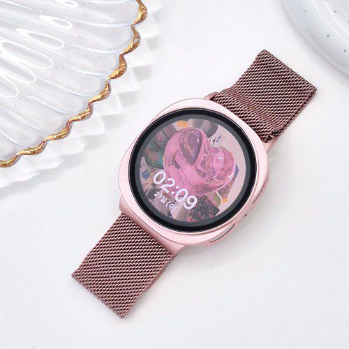 갤럭시워치8 밀레니즈 루프 스트랩 클래식 메탈 자석 밴드 시계줄