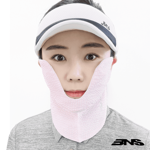 밥앤스미스 골프마스크 자외선차단마스크 여성 볼 얼굴 햇빛가리개