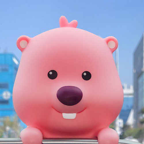 벨르아망 잔망루피 캐릭터 테슬라 모니터 네비게이션 방향제 차량용 걸이형 새차 선물 블랙체리