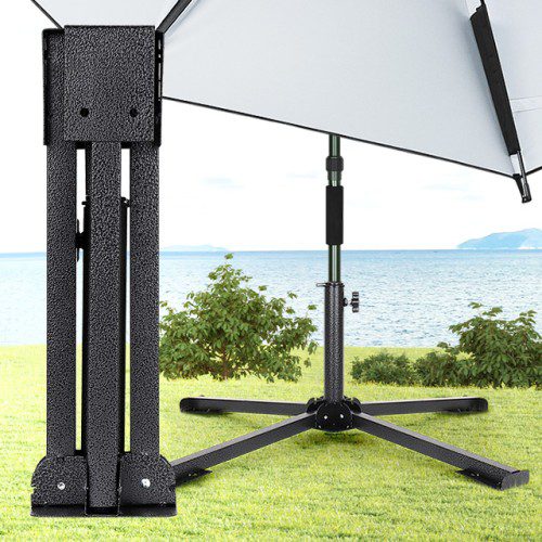 파라솔받침대 고정 지지대 파라솔 거치대 고정대 받침 블랙